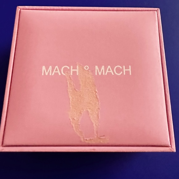 Mach & mach jewelry set. Necklace and earrings - Picture 3 of 5